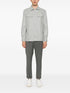 mélange-effect wool shirt